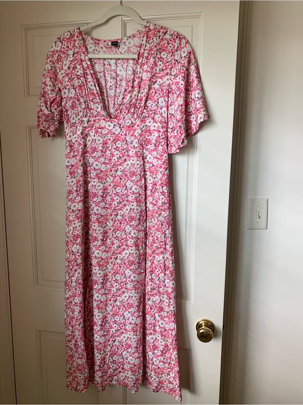 SHEIN Pink Floral Sundress
